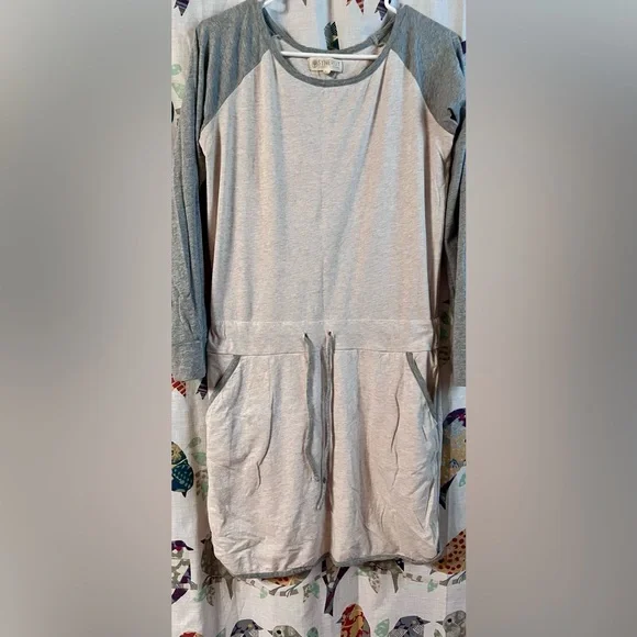 SYNERGY Long Sleeve Shirt Dress Size M - Picture 5 of 9